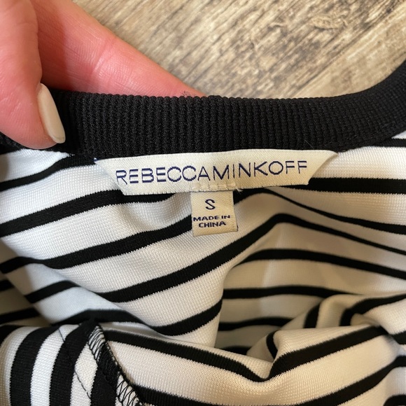 Rebecca Minkoff Brady Jersey Tank Dress Striped - Picture 9 of 9